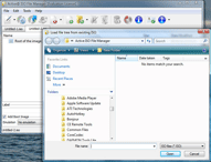 Active@ ISO Manager. Load file tree from existing ISO. Screenshot
