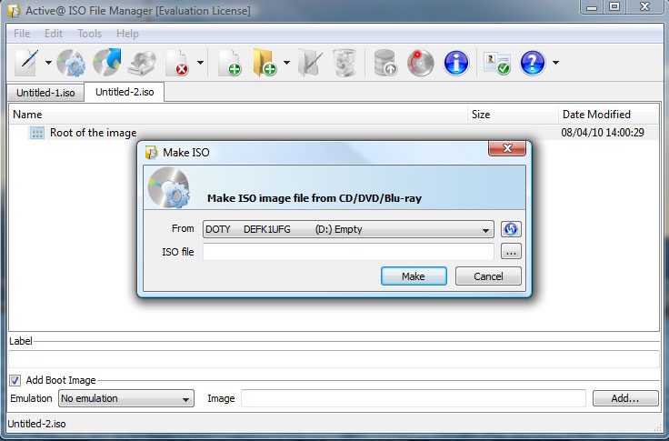 iso disk image creator